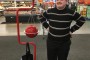 Garrett has started his seasonal employment with the Salvation Army Christmas Kettle Campaign